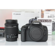 ขาย Canon 700D Lens 18-55 mm IS STM เครื่องศูนย์ ชัตเตอร์ 5พันกว่ารูป สภาพสวย จอ 18ล้าน ปรับหมุนจอได้ ถ่าย VDO Full HD